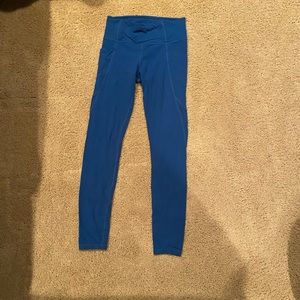 Blue Athleta Leggings